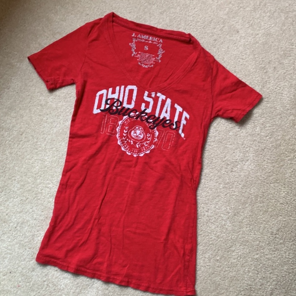 OSU womens fitted tee shirt